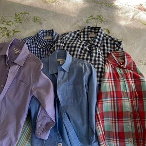 COPY - Crewcuts and Appaman button down shirts BUNDLE of 5